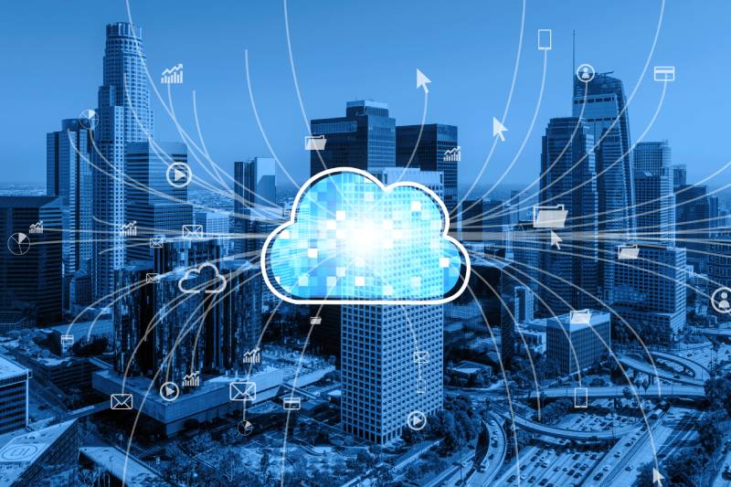 Cloud Support in Downtown Los Angeles